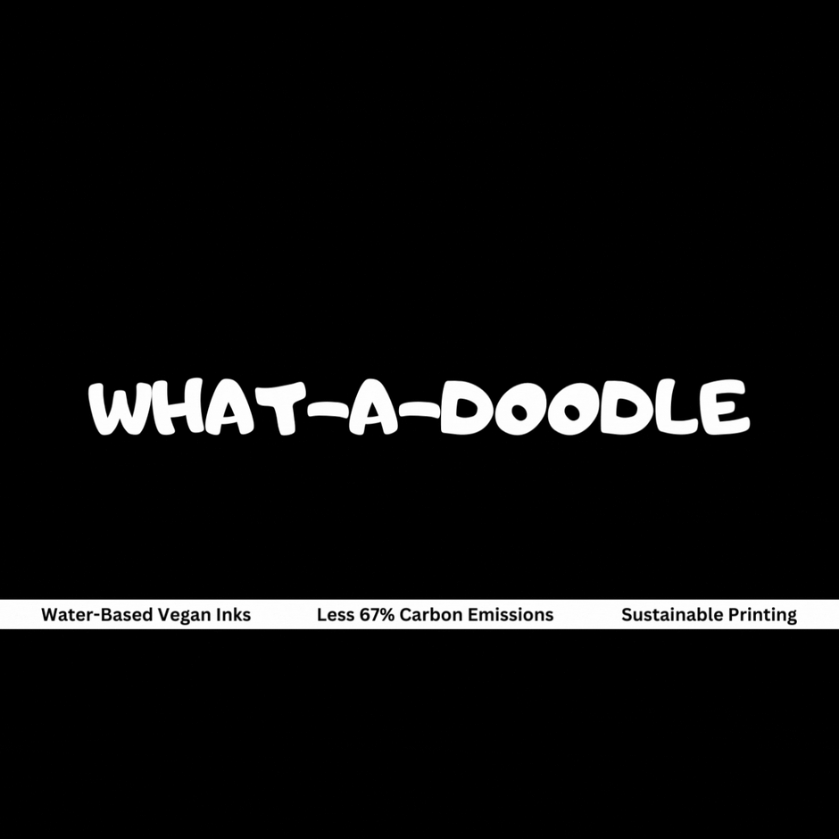 What-A-Doodle is a sustainable brand for the whole family that turns any photo into line art to customize clothing & posters.